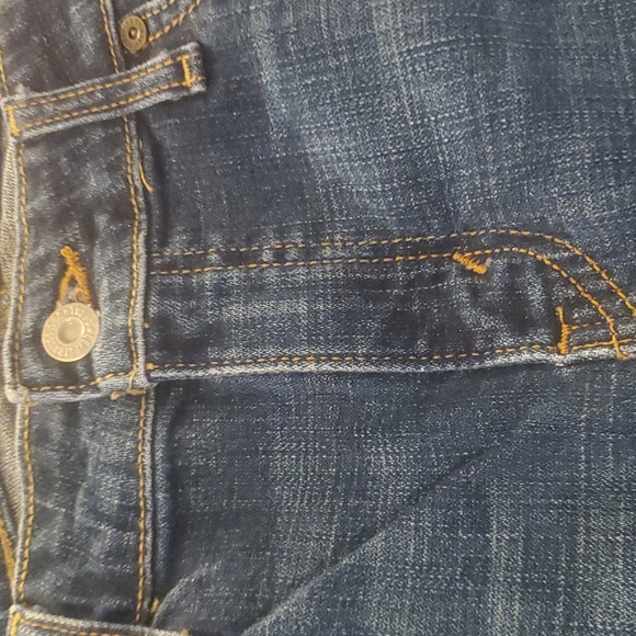 Bootcut Levi's 515 jeans, dark blue, slightly faded, good condition - Picture 2 of 10